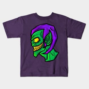 Grinning Green Goblin! Kids T-Shirt